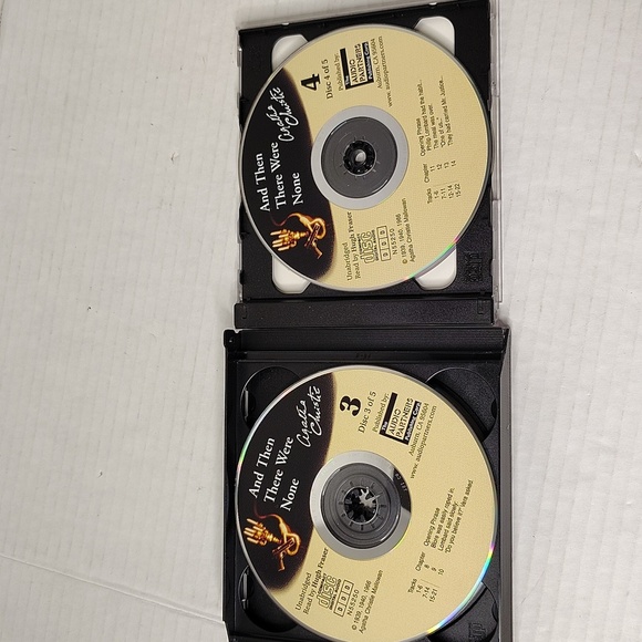 Agatha Christie “And Then There Were None” Audio cd’s Complete Unabridged - Picture 10 of 15